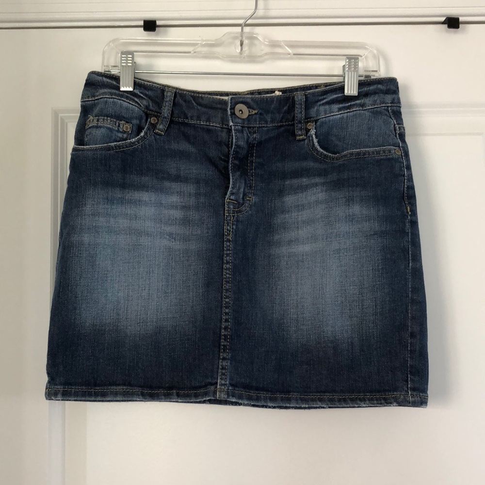 H&M Denim mini skirt